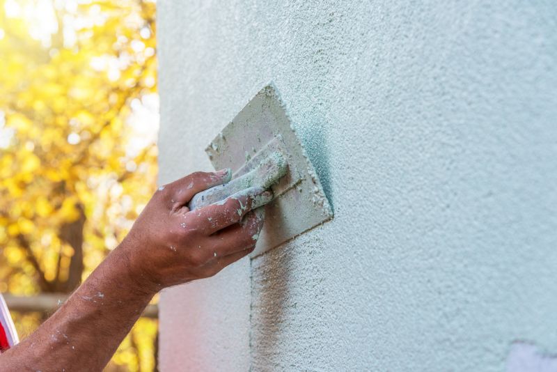Local Exterior Stucco Patching pros at work